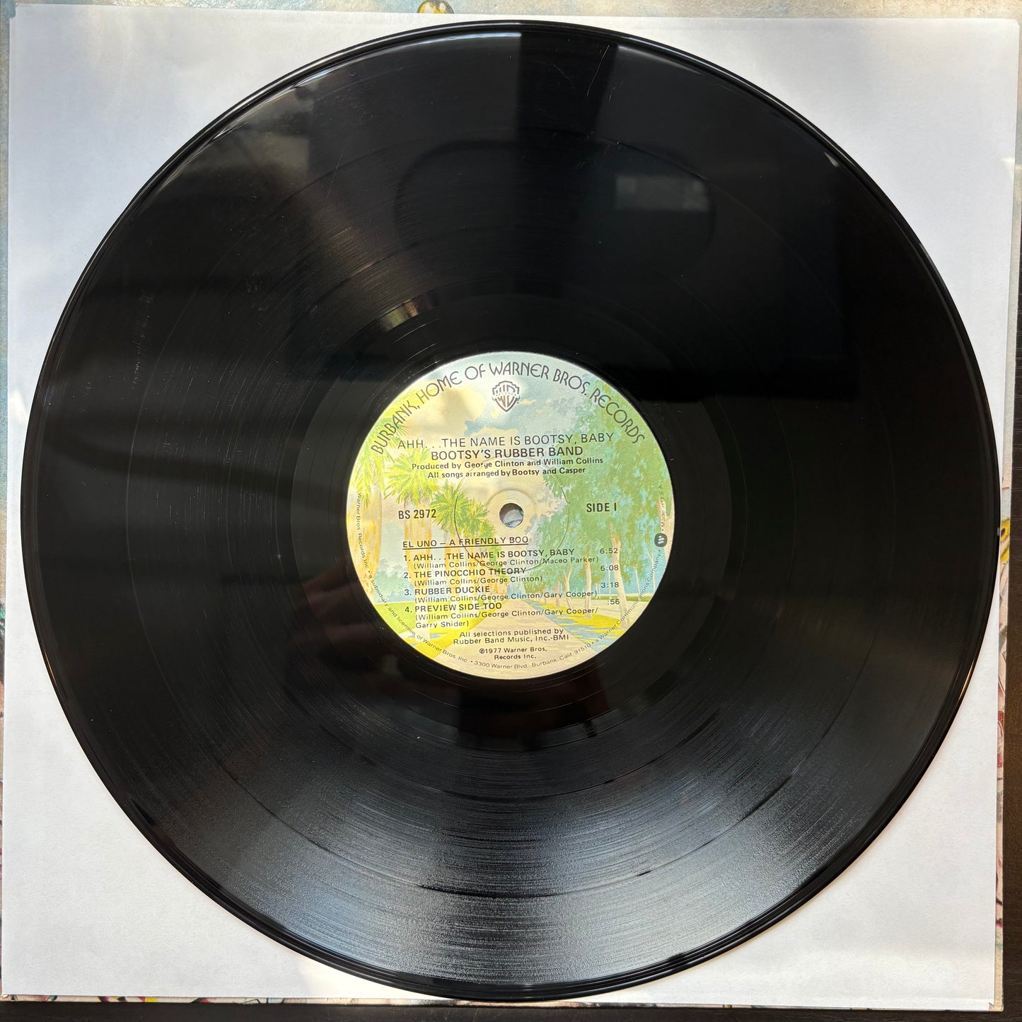 Bootsy's Rubber Band, "Ahh... The Name Is Bootsy, Baby!" [VG Used]