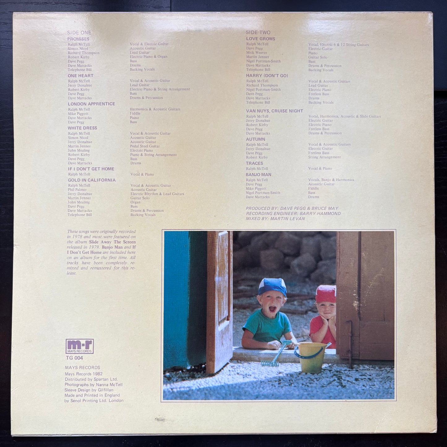 Ralph McTell, "Love Grows" [VG Used]