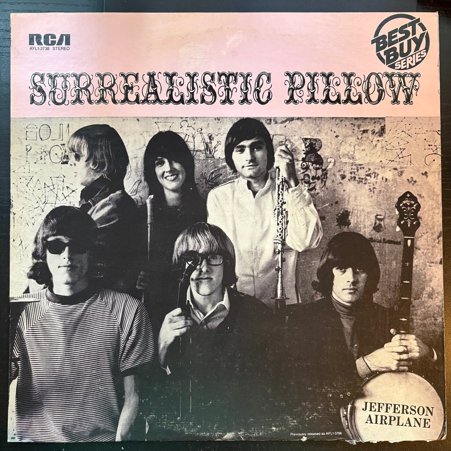 Jefferson Airplane, "Surrealistic Pillow" (LP) [VG Used]
