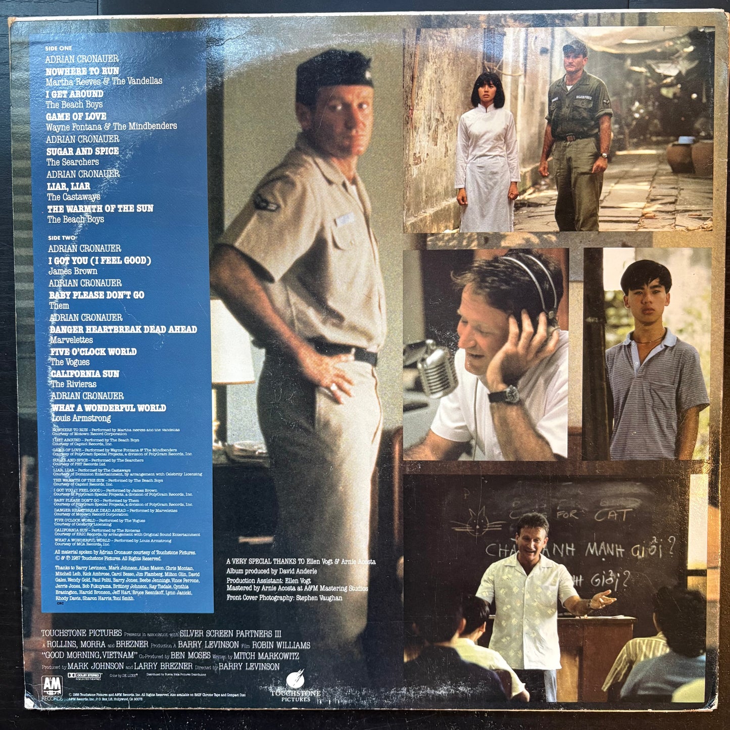 Various Artists, "Good Morning, Vietnam Soundtrack" (LP) [VG Used]