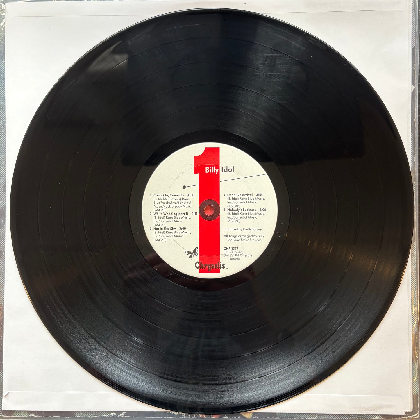 Billy Idol, "Billy Idol" [VG+ Used]