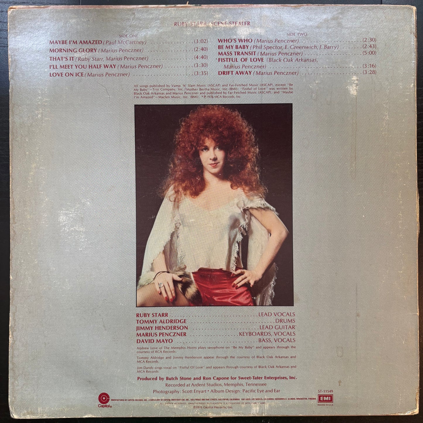 Ruby Starr, "Scene Stealer" [VG Used]