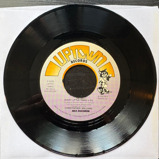 Christopher Williams, "Every Little Thing U Do" (7") [VG Used]
