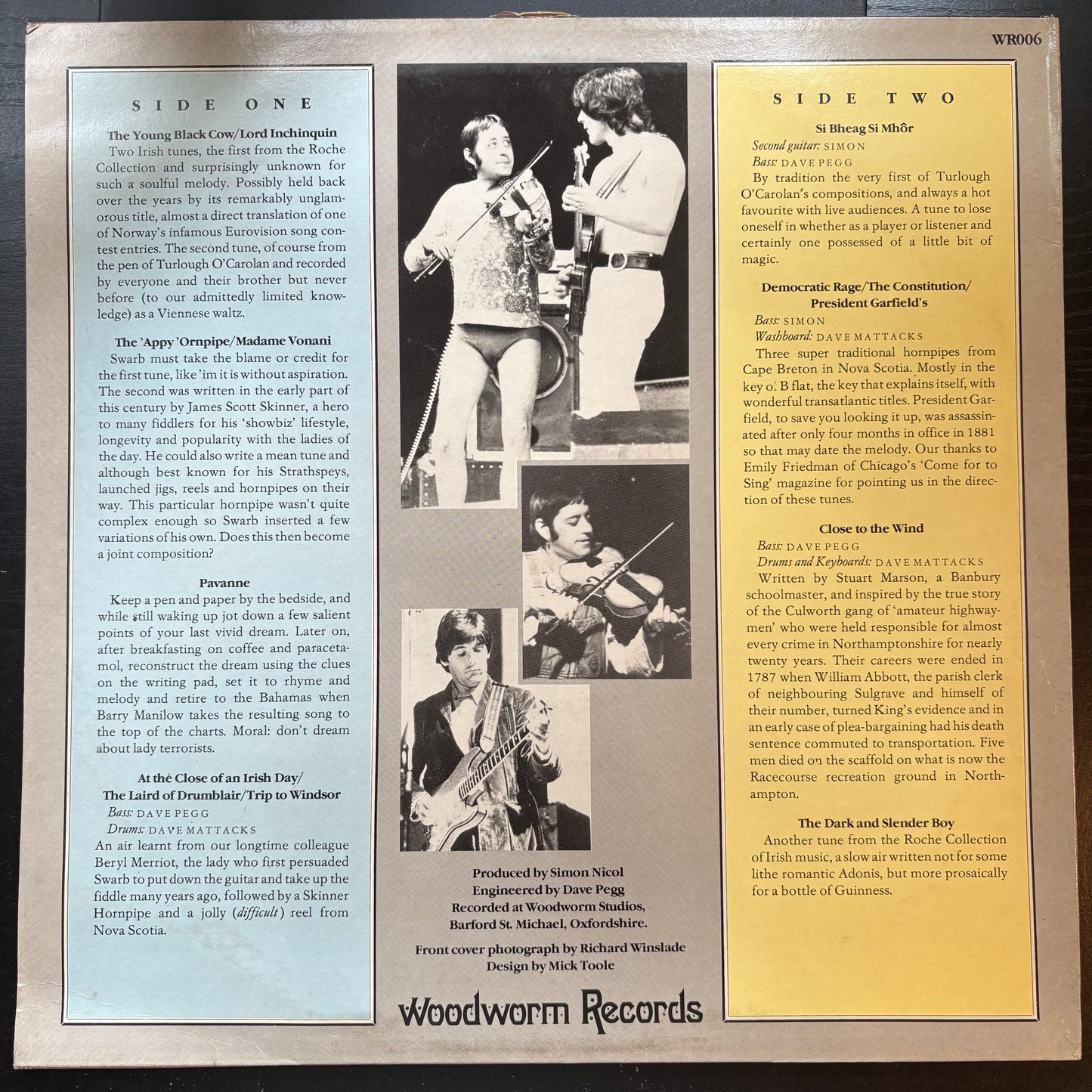 Dave Swarbrick & Simon Nicol, "Close to the Wind" [VG Used]