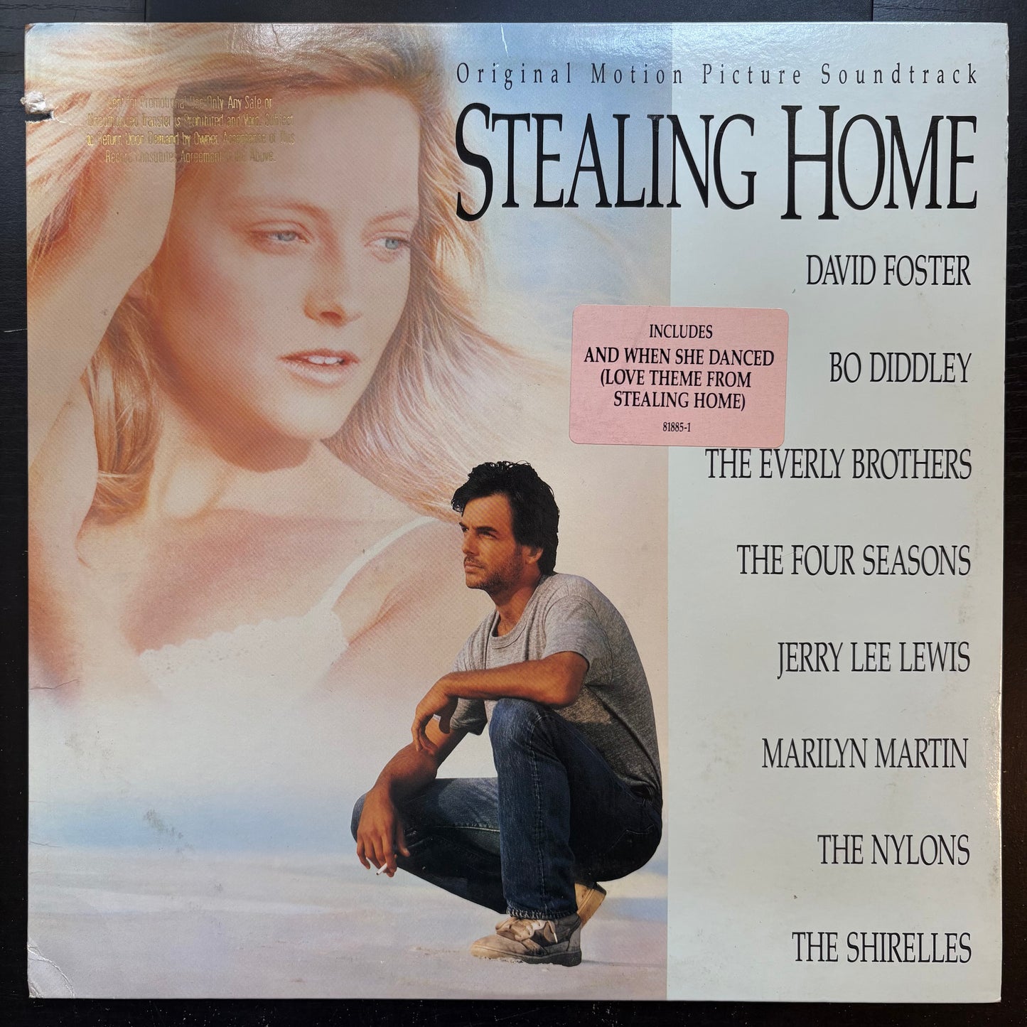 Various Artists, "Stealing Home Soundtrack" (LP) [EX Used]