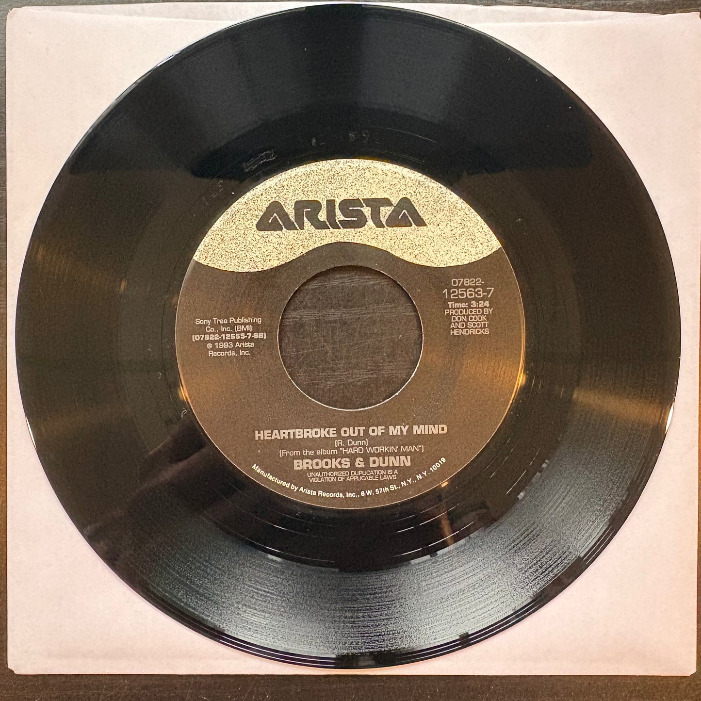 Brooks & Dunn, "We'll Burn That Bridge" (7") [VG+ Used]