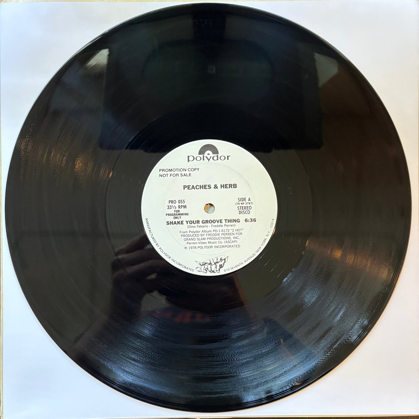 Peaches & Herb, "Shake Your Groove Thing" (12") (Promo) [VG+ Used]