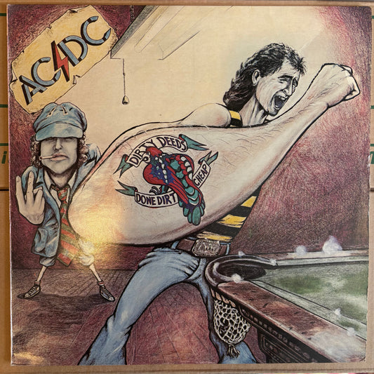 AC/DC, "Dirty Deeds Done Dirt Cheap" [VG- Used]