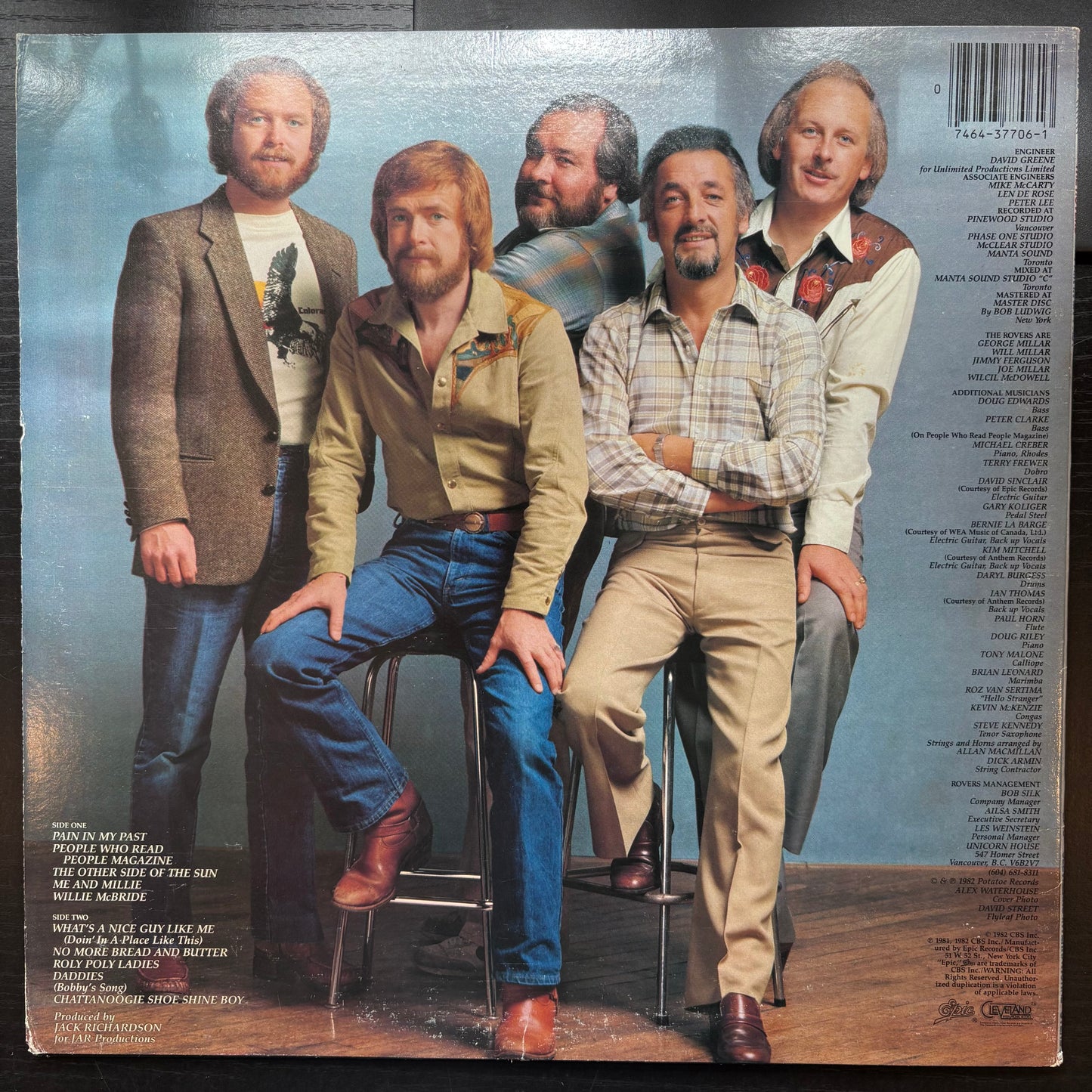 Rovers, "Pain in My Past" [VG+ Used]