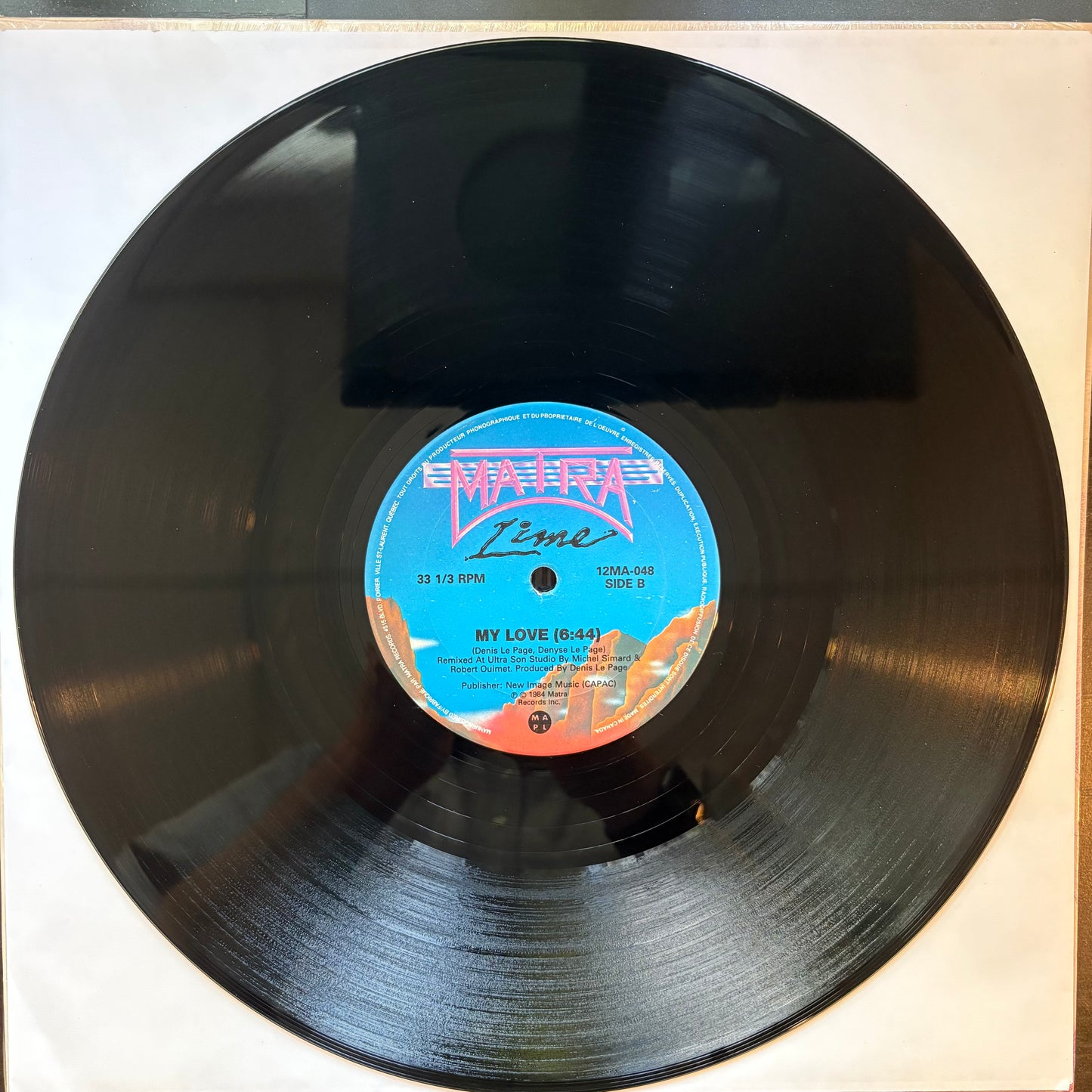 Lime, "I Don't Wanna Lose You" (12") [VG Used]