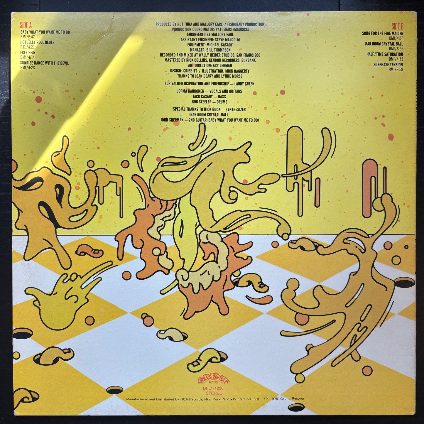 Hot Tuna, "Yellow Fever" [VG Used]