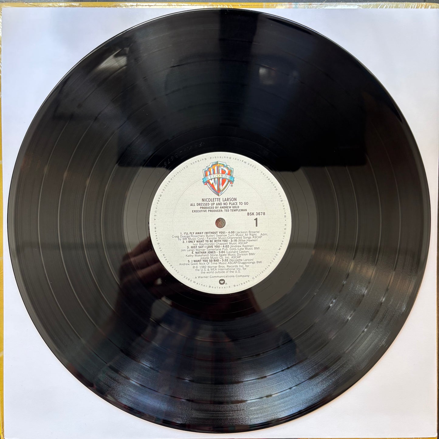 Nicolette Larson, "All Dressed Up and No Place to Go" [EX Used]