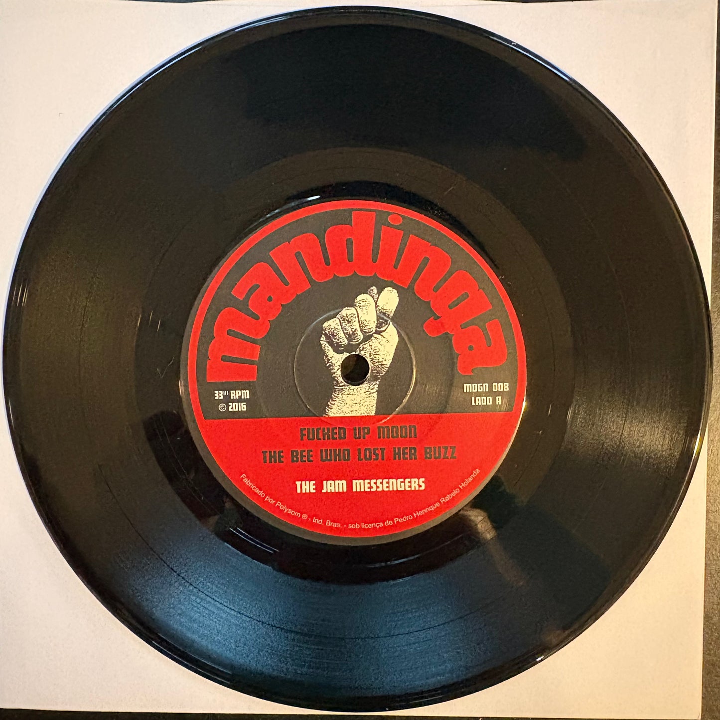 Jam Messengers, "Fucked Up Moon" (7") [NM Used]