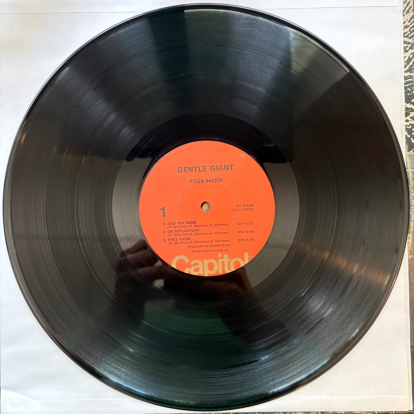 Gentle Giant, "Free Hand" [VG Used]