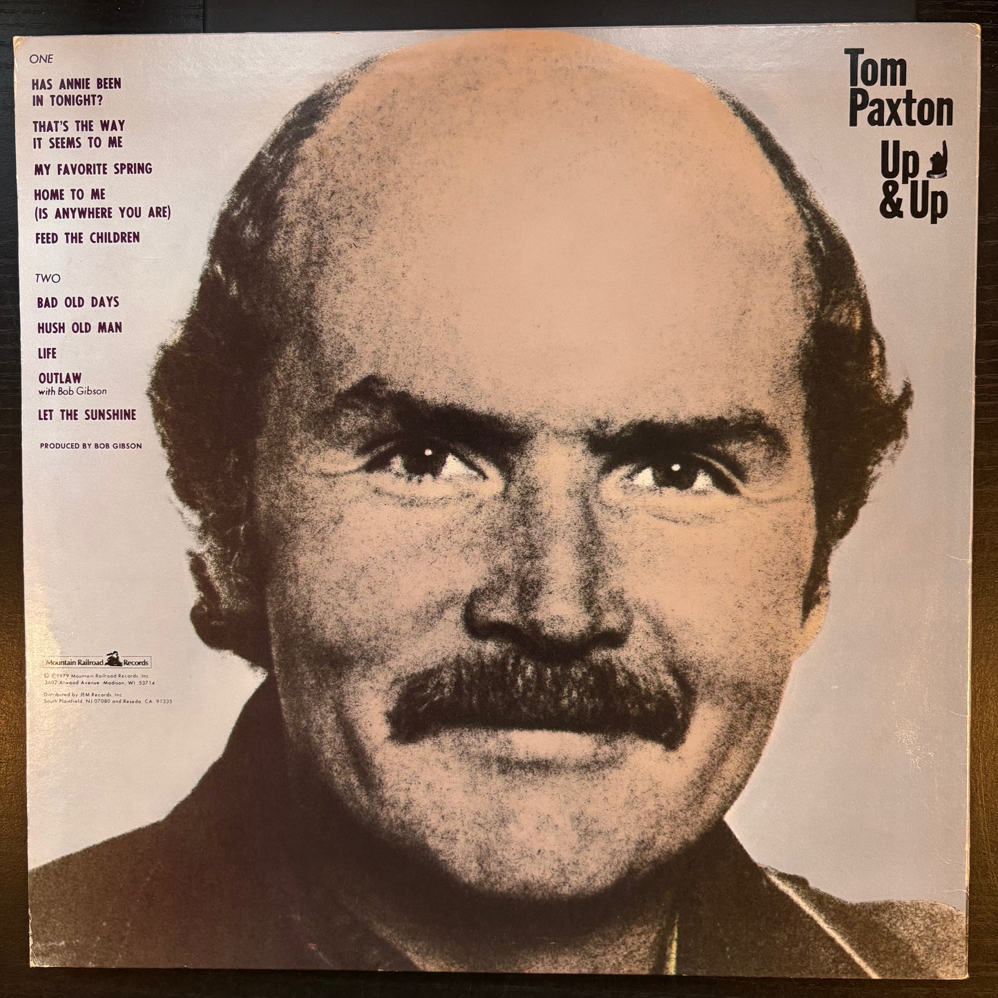 Tom Paxton, "Up & Up" (Signed) [VG Used]