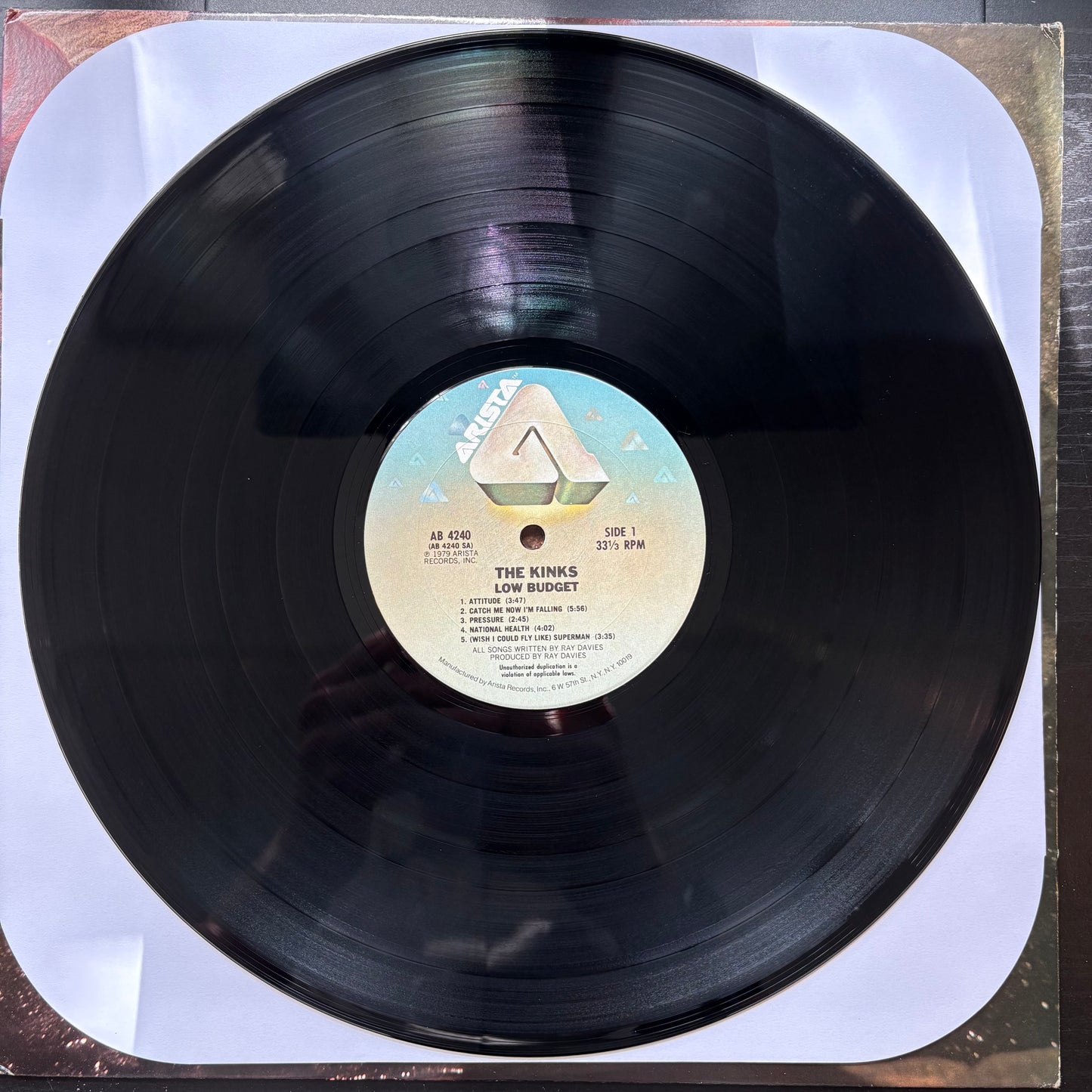 Kinks, "Low Budget" [VG+ Used]