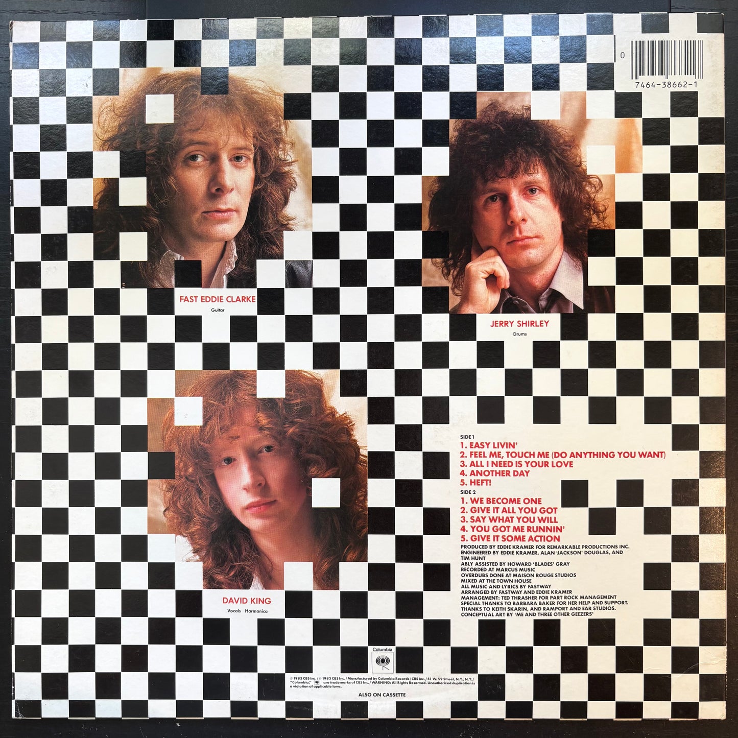 Fastway, "Fastway" (Bonus 7") [VG+ Used]