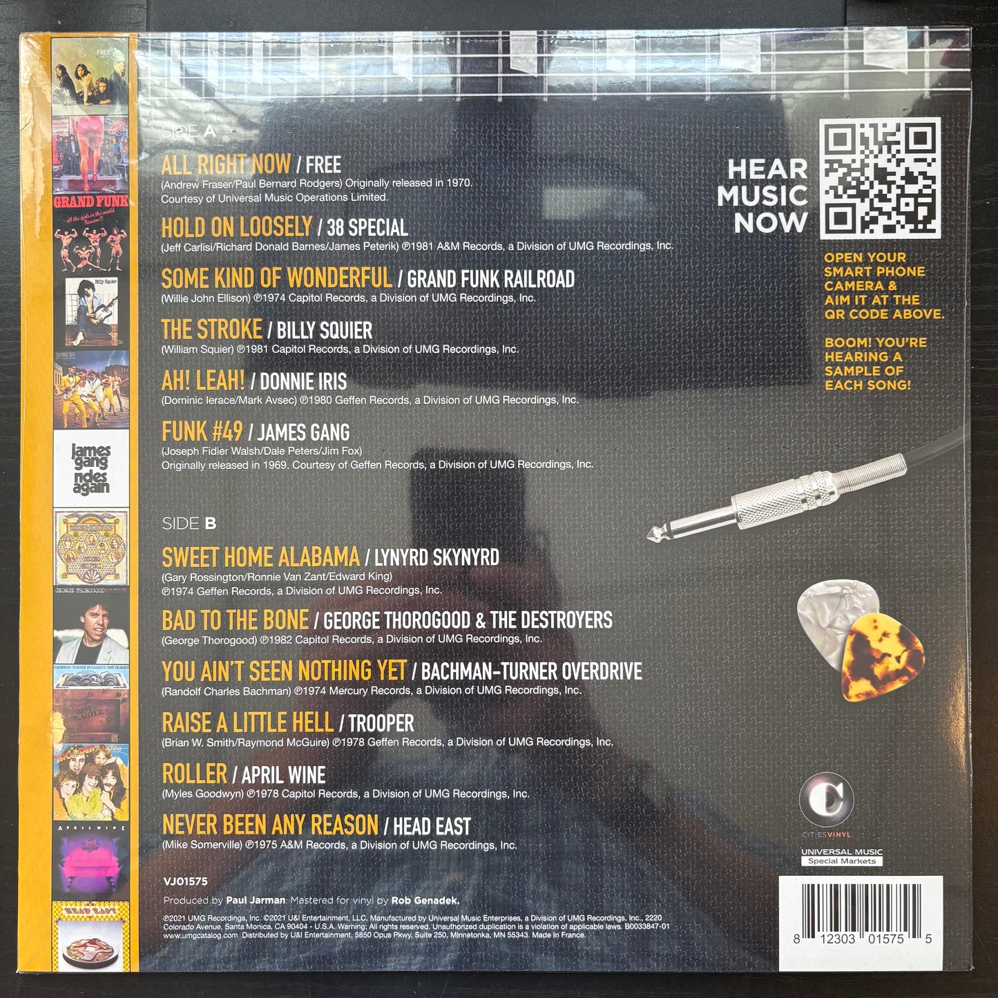 Various Artists, "Voices of Classic Rock" (Smoke Marble Vinyl) (Sealed) [Used]