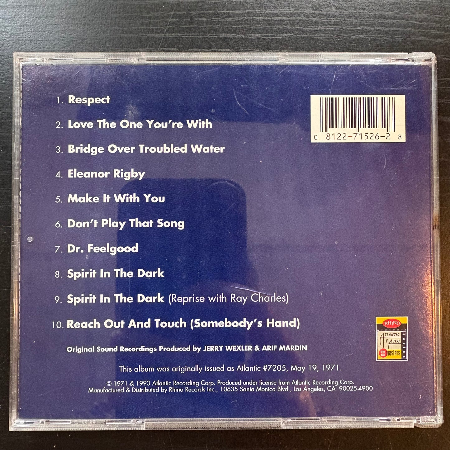 Aretha Franklin, "Live at Fillmore West" [Used CD]