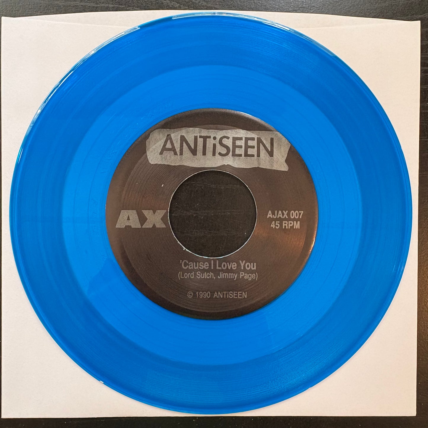 Antiseen, "Two Headed Dog" (7") (Blue Vinyl) [VG Used]