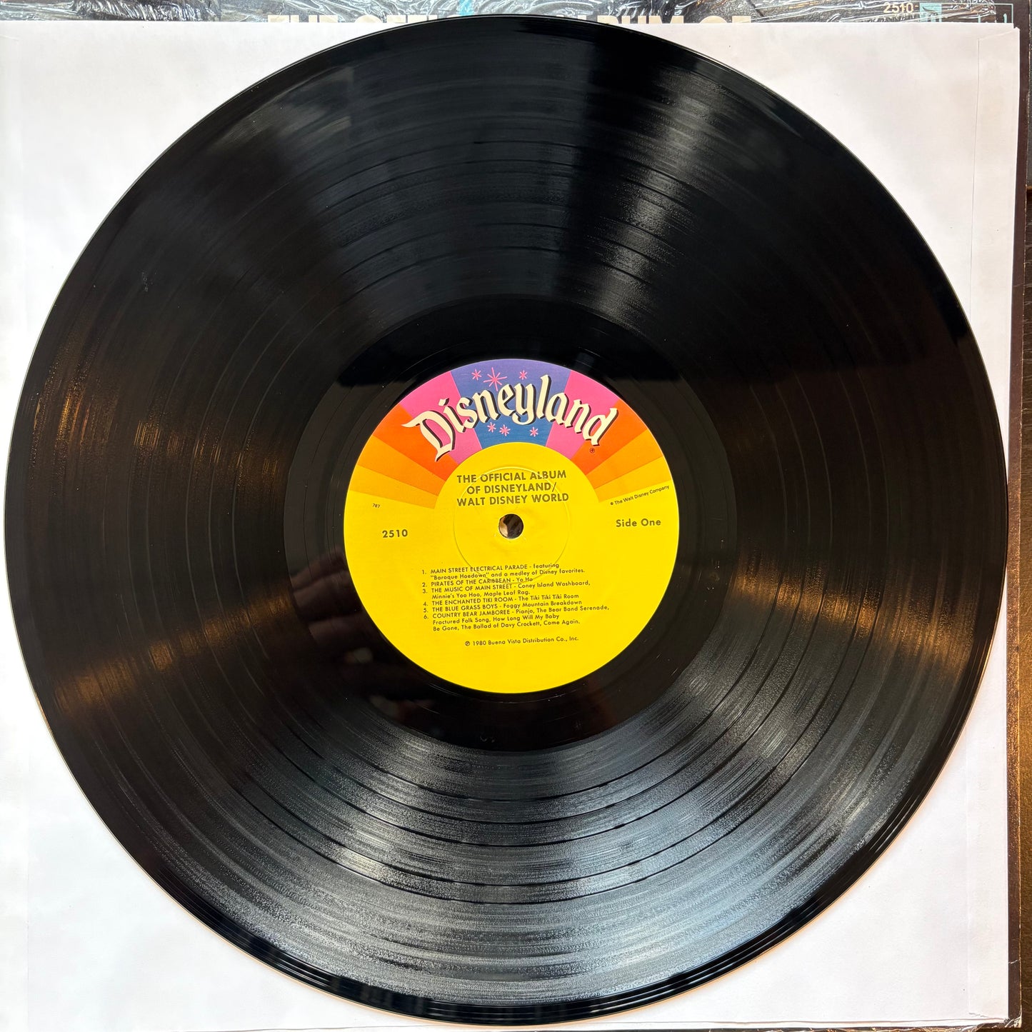 Various Artists, "The Official Album of Disneyland/Walt Disney World" [VG Used]