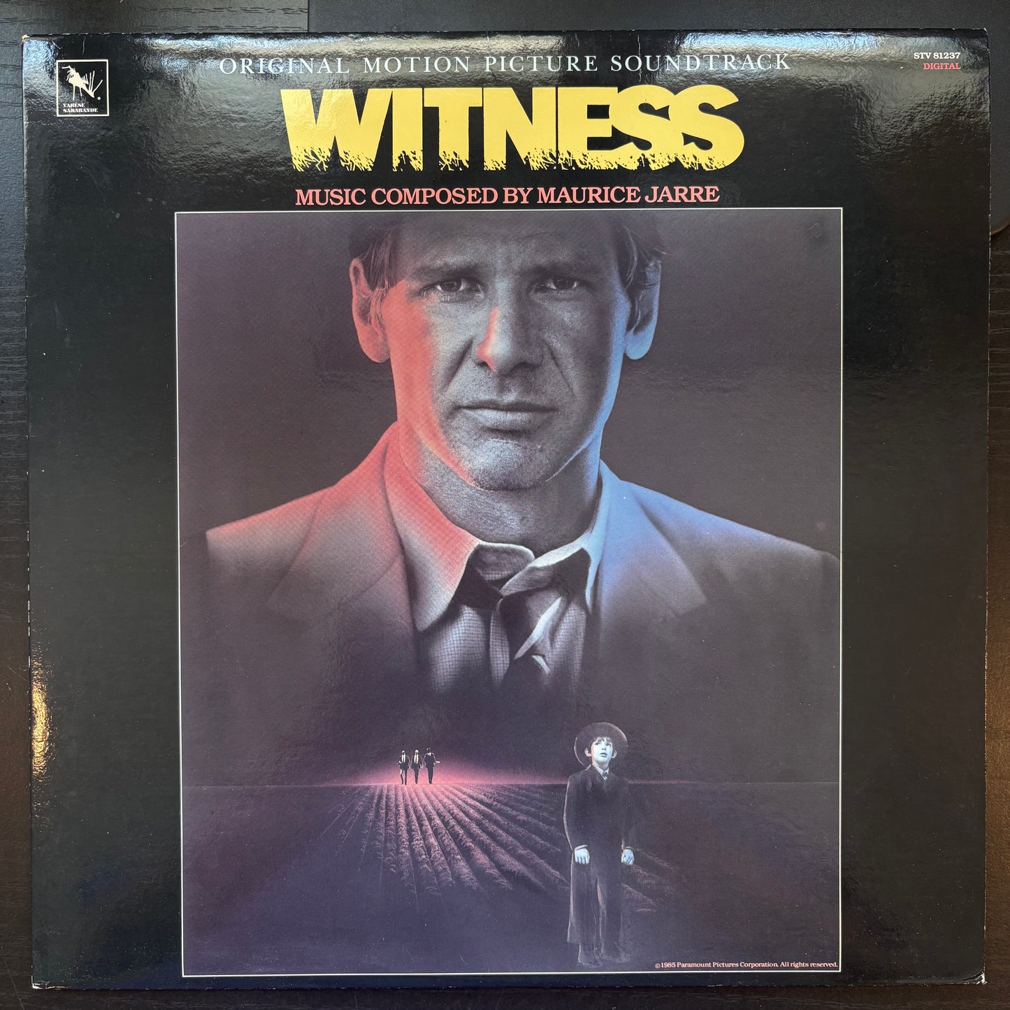 Maurice Jarre, "Witness Soundtrack" [VG Used]