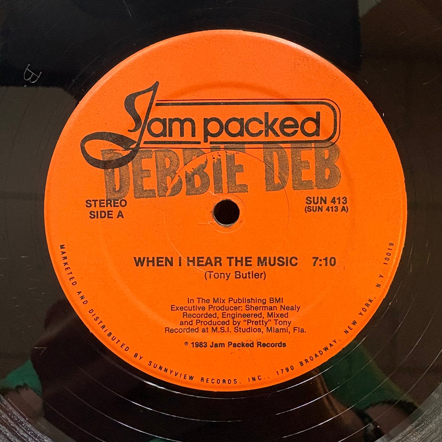 Debbie Deb, "When I Hear the Music" (12") [VG Used]