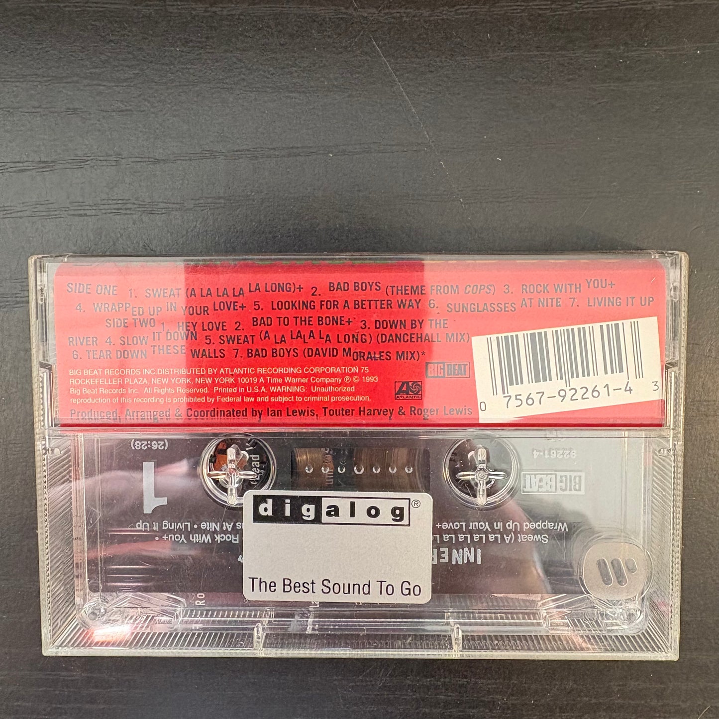 Inner Circle, "Bad Boys" [Cassette]