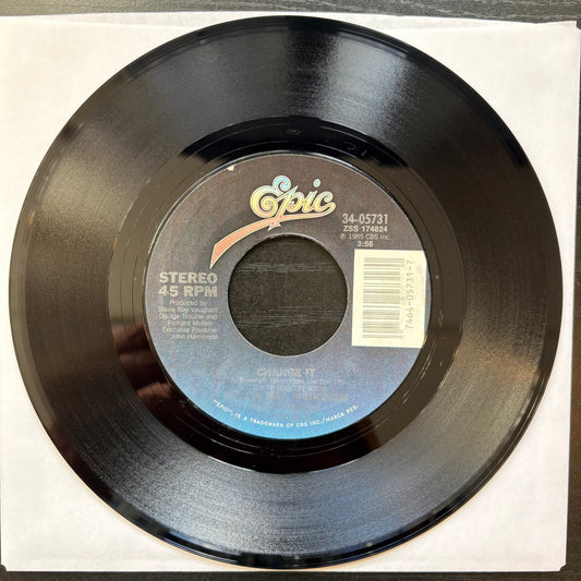 Stevie Ray Vaughan & Double Trouble, "Change It" (7") [VG+ Used]