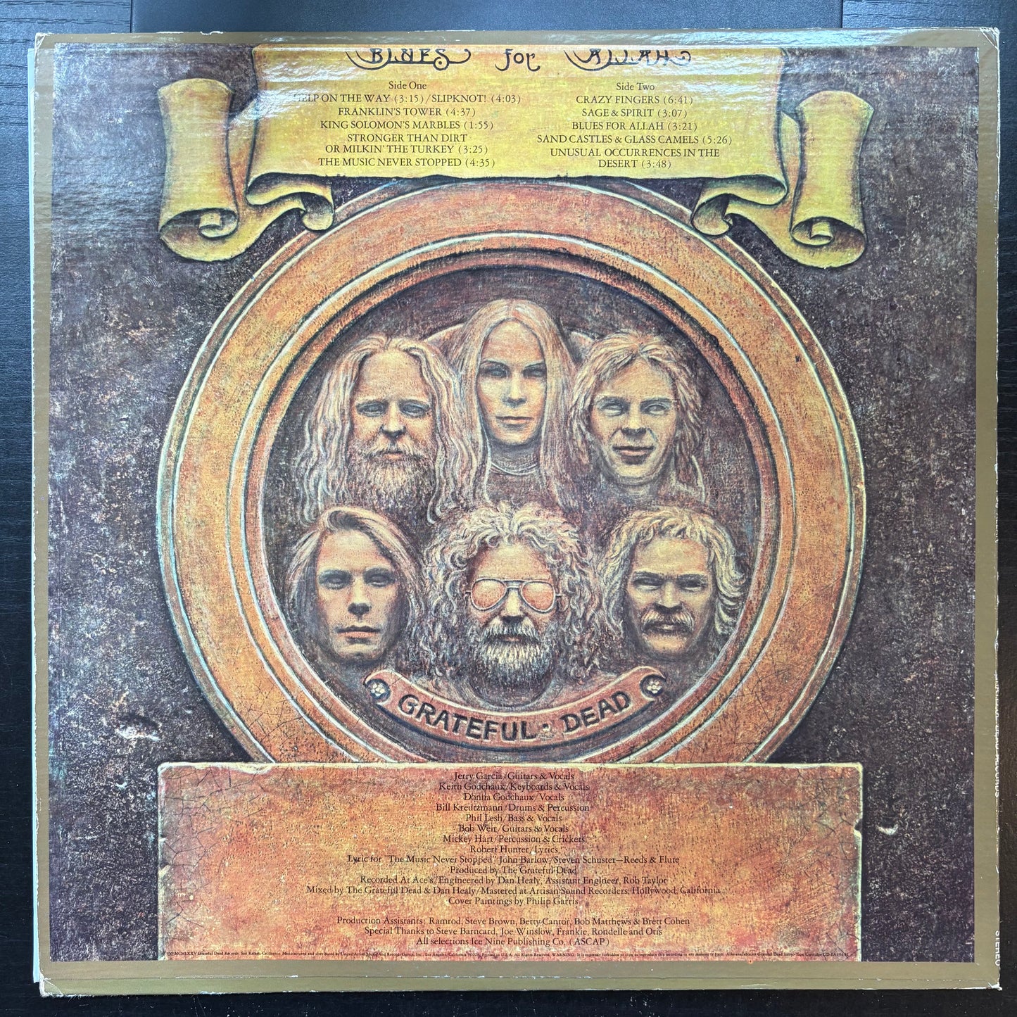 Grateful Dead, "Blues for Allah" [VG Used LP]