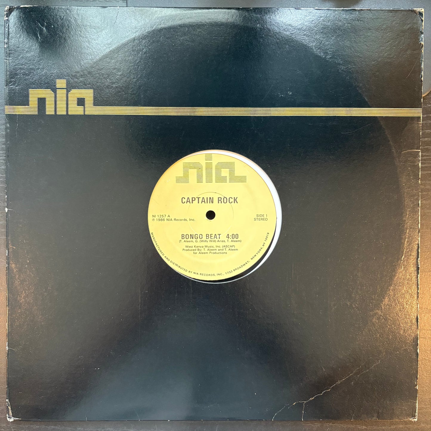 Captain Rock, "Bongo Beat" (12") [VG Used]