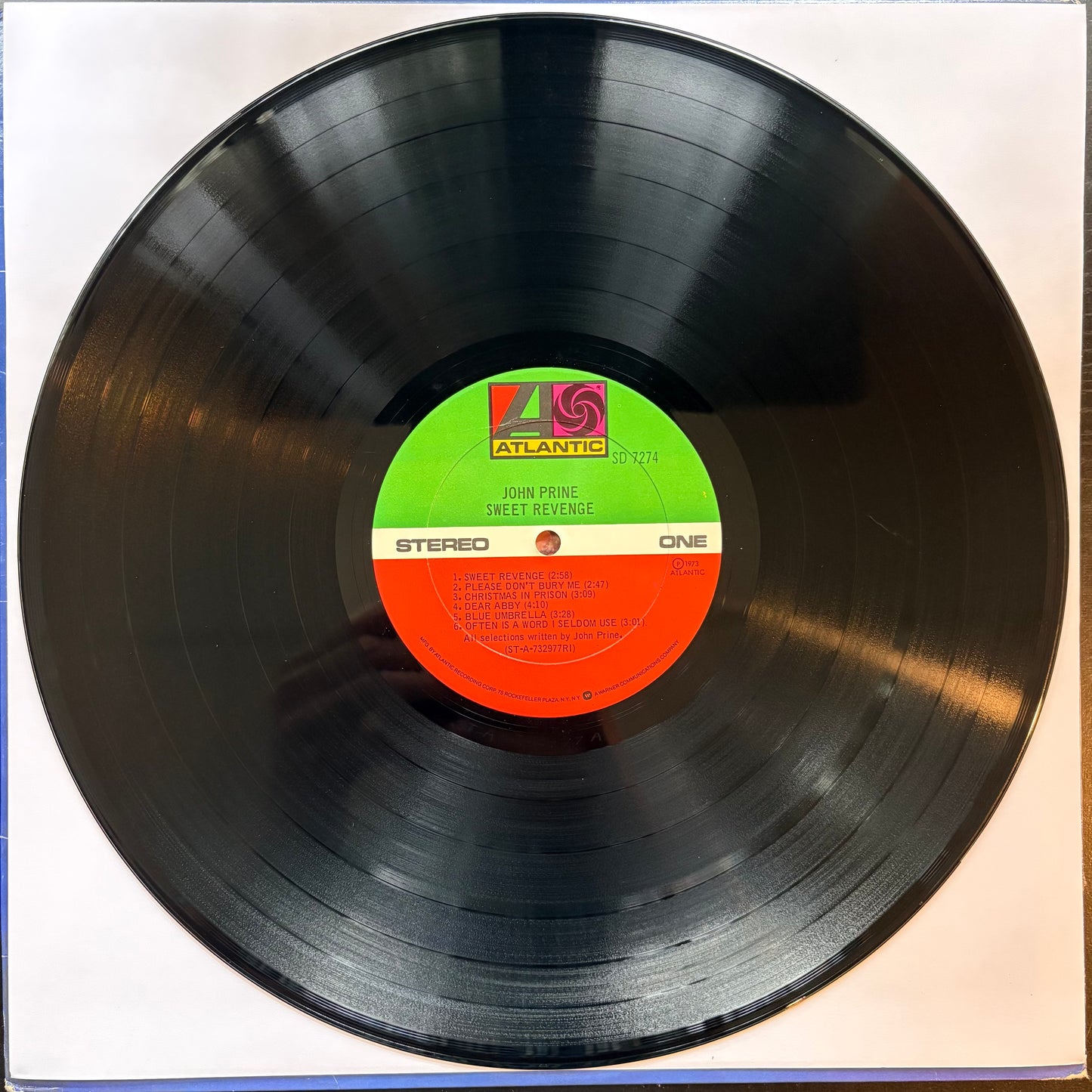 John Prine, "Sweet Revenge" [VG Used]