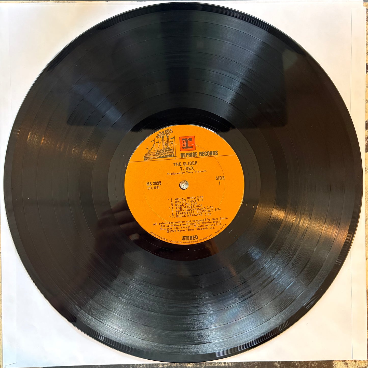 T. Rex, "Slider" (LP) [VG Used]