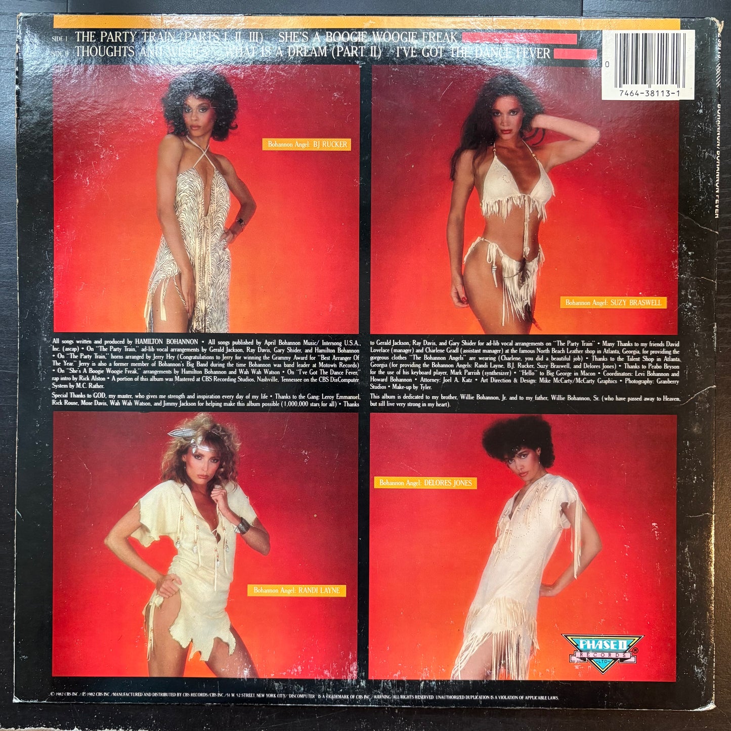 Bohannon, "Bohannon Fever" (LP) [VG+ Used]