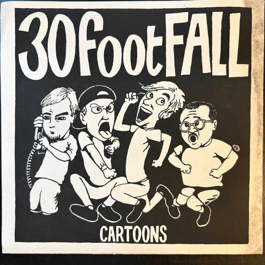 30footFALL, "Cartoons" (7") [VG Used]