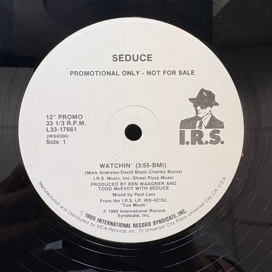 Seduce, "Watchin'" (Promo 12") [VG+ Used]