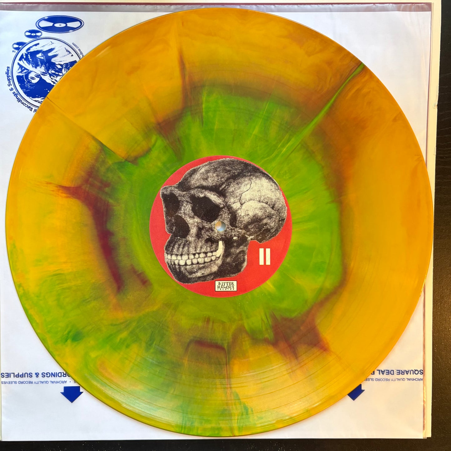 Indecision, "Unorthodox" (Red/Yellow/Green Starburst) [NM Used]