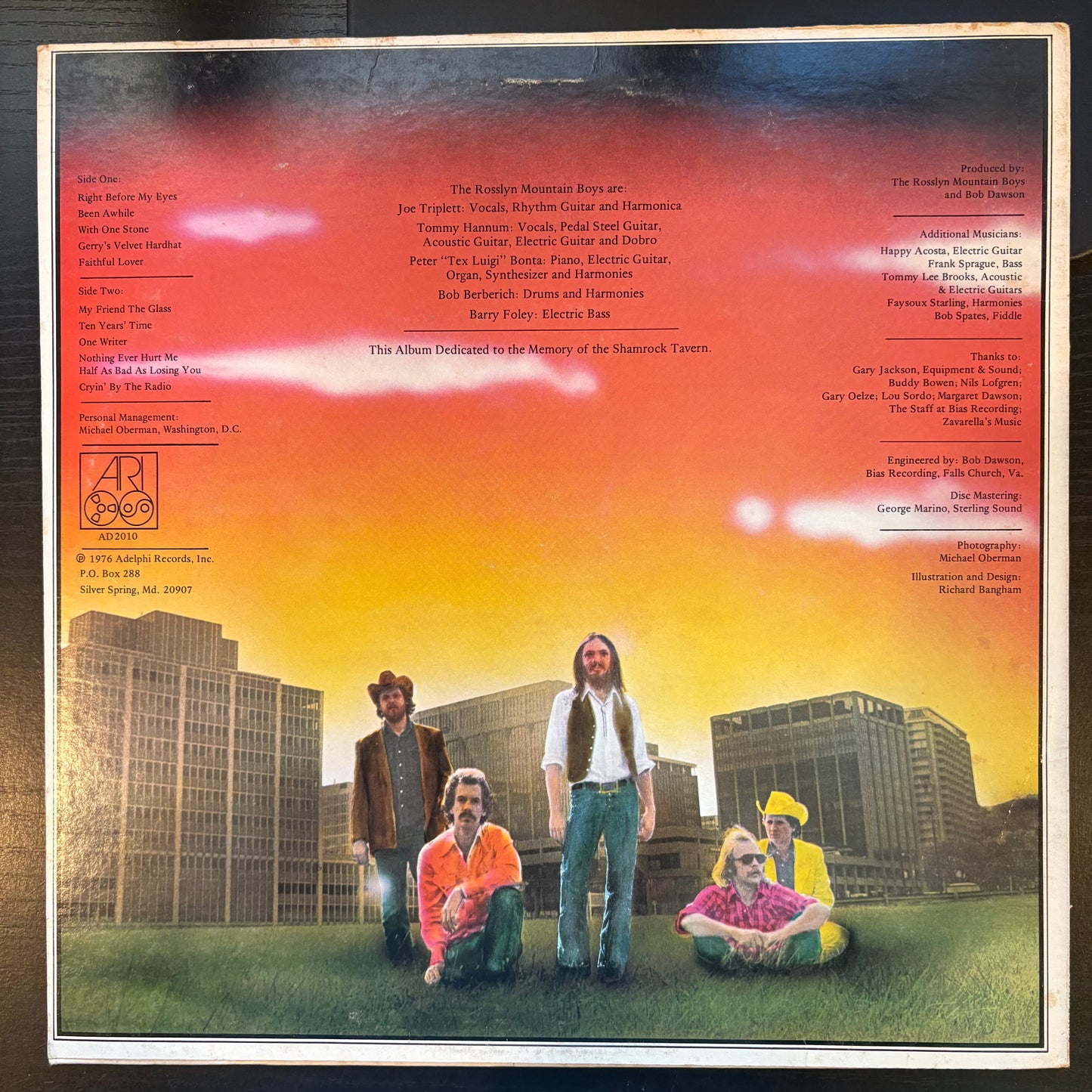 Rosslyn Mountain Boys, "The Rosslyn Mountain Boys" [VG Used]