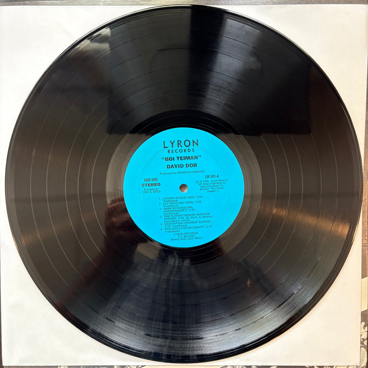 David Dor, "Boi Teiman" [VG Used]