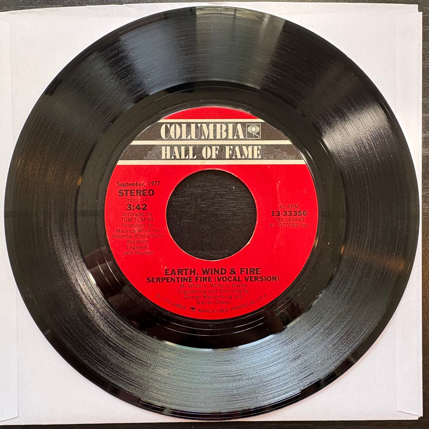 Earth, Wind & Fire, "Fantasy" (7") [VG Used]