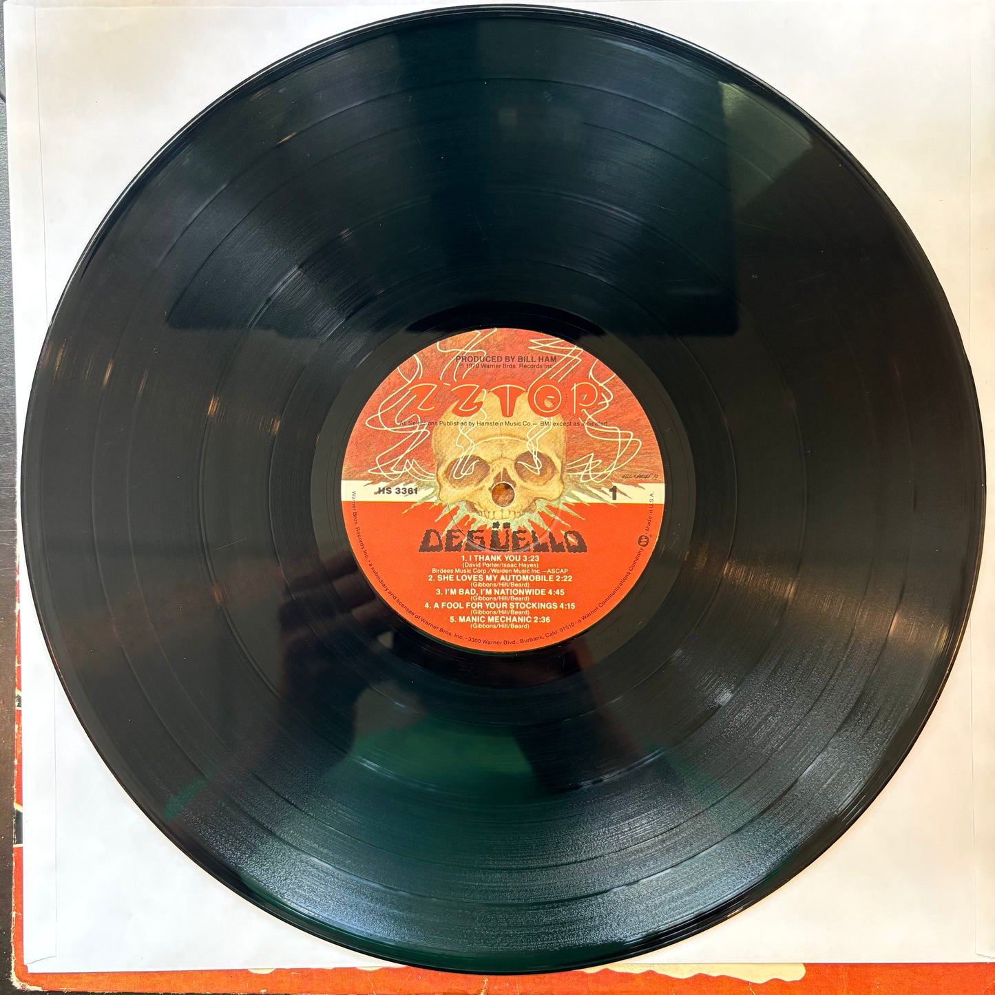 ZZ Top, "Deguello" [VG Used]