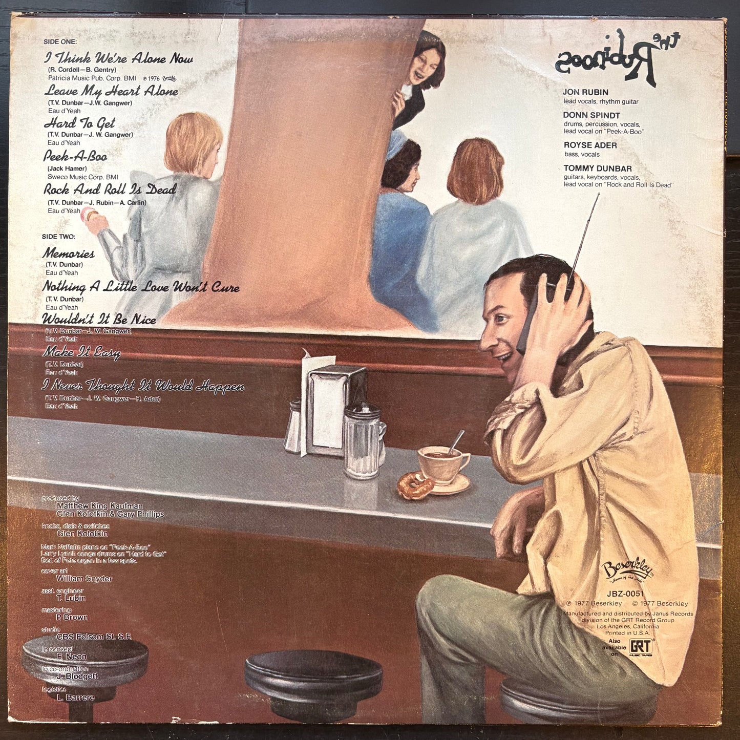 Rubinoos, "The Rubinoos" [VG Used]