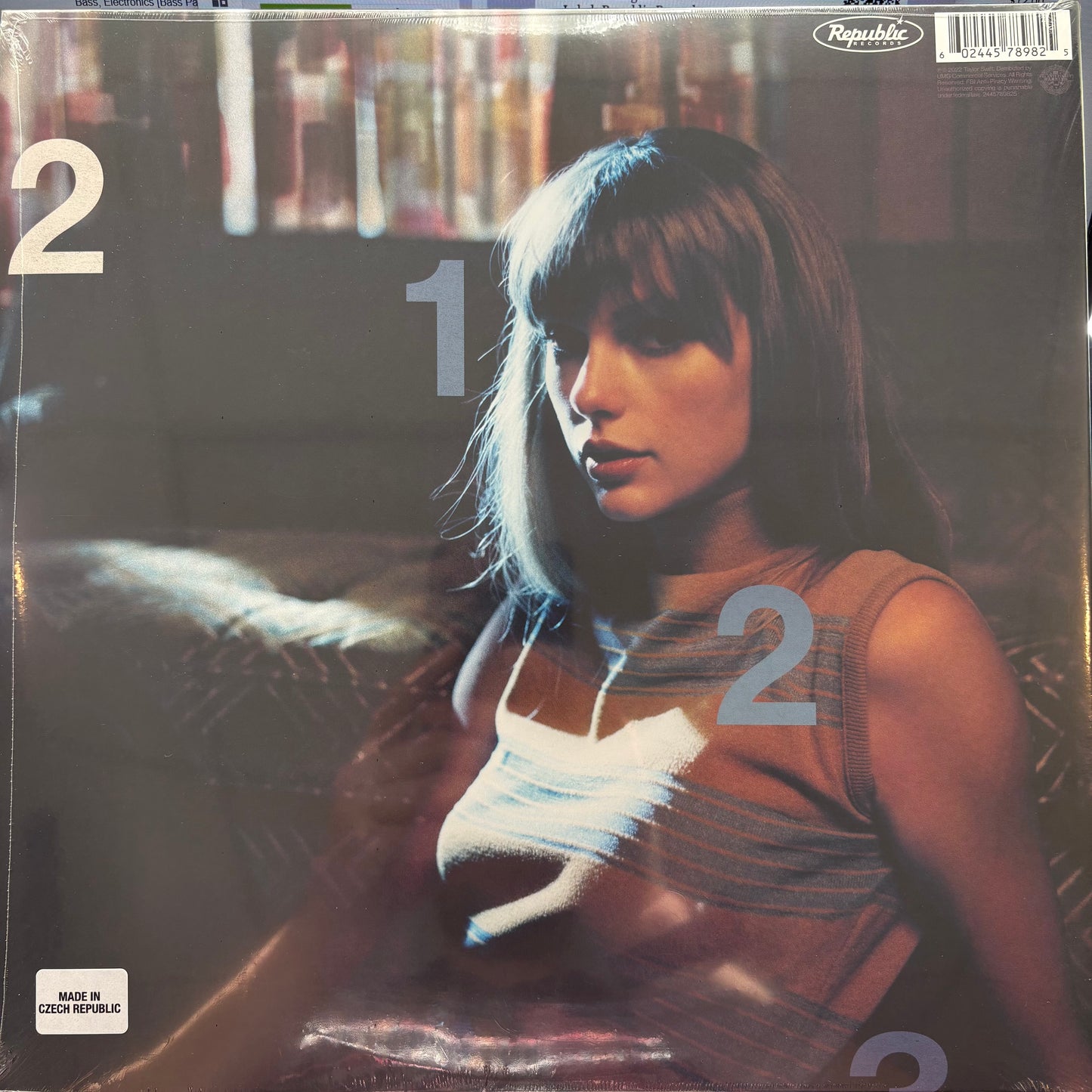Taylor Swift, "Midnights" (Moonstone Blue Vinyl) (Sealed) [Used]