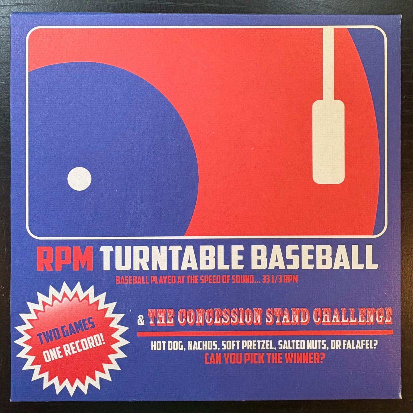 RPM Turntable Baseball (7") (Blue Vinyl) (Sealed)