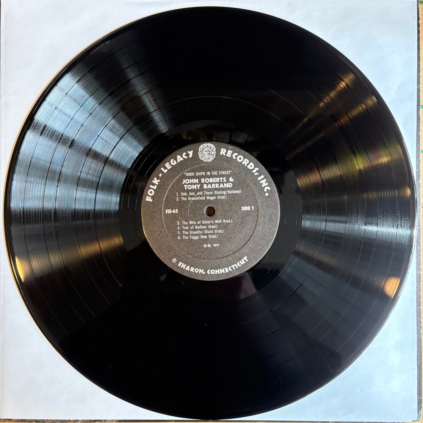 John Roberts & Tony Barrand, "Dark Ships in the Forest" [VG- Used]