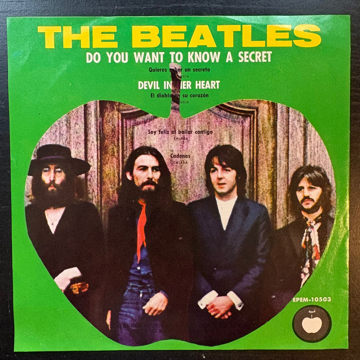 Beatles, "Do You Want to Know a Secret" (7" EP) (Mexico) [VG Used]