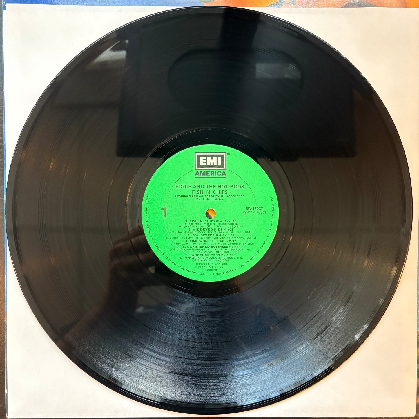 Eddie and the Hot Rods, "Fish 'n' Chips" [VG Used]