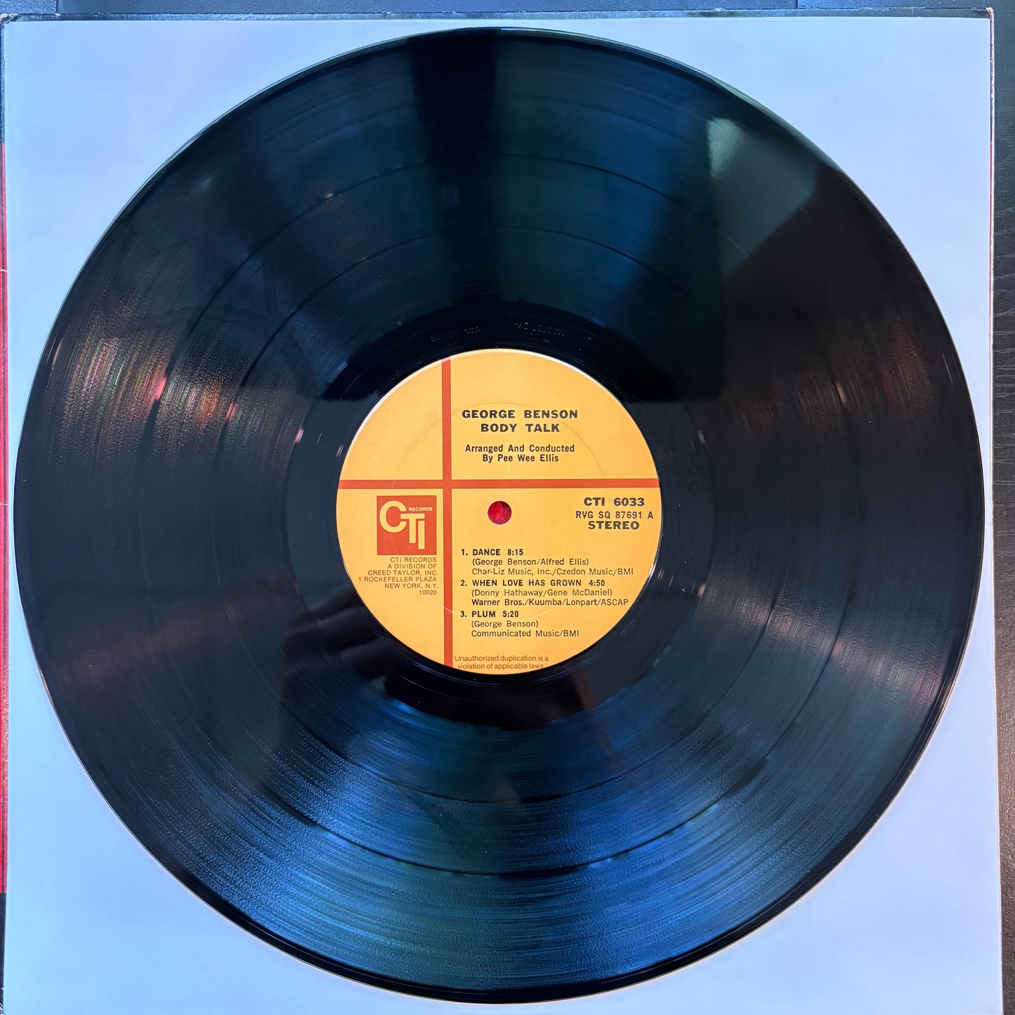 George Benson, "Body Talk" (LP) [VG+ Used]