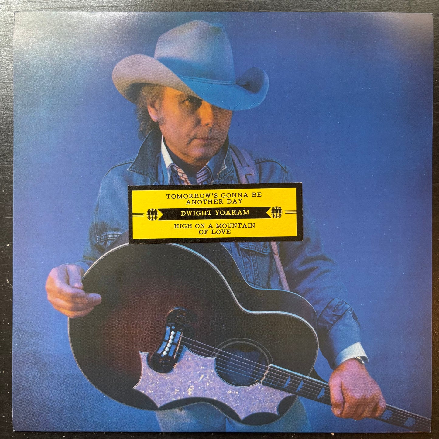 Dwight Yoakam, "Tomorrow's Gonna Be Another Day" (7") (Tri-Color Vinyl) [VG Used]