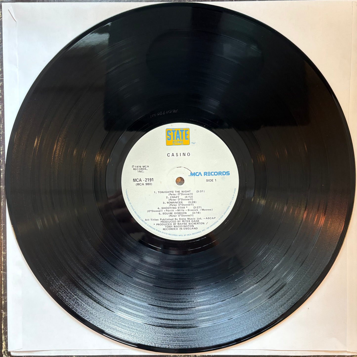 Casino, "Casino" [VG+ Used]